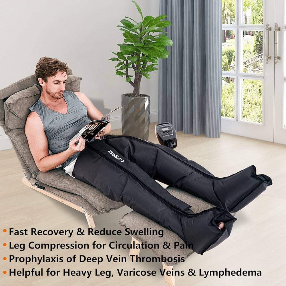 Compression Therapy at Epsom Cryo Spa for deep relaxation